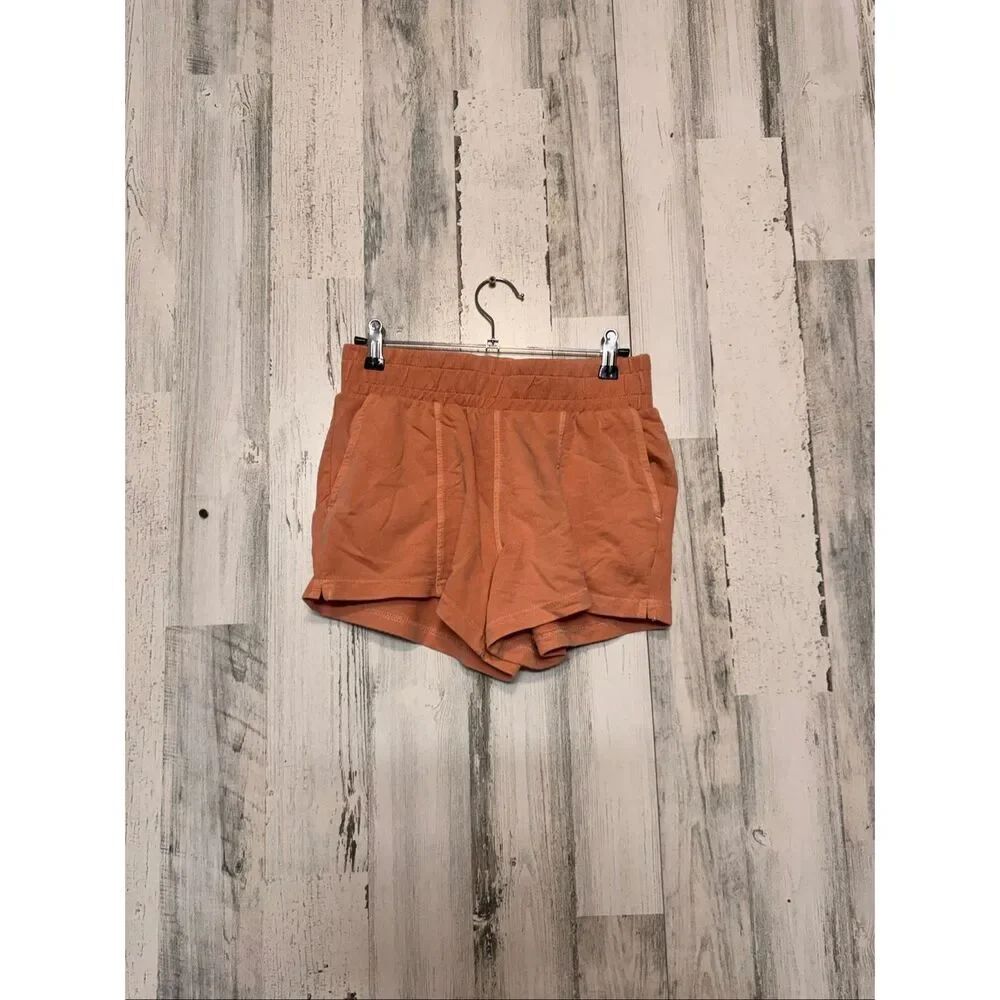 Tinseltown Peach Terracotta Sweat Shorts Womens Size Extra Small XS Lounge Casua
